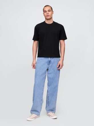 Schweres Crop-T-Shirt für Erwachsene