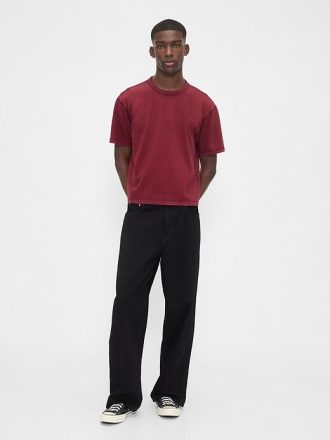 Schweres Crop-T-Shirt für Erwachsene
