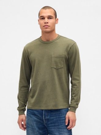 Schweres, entspanntes T-Shirt