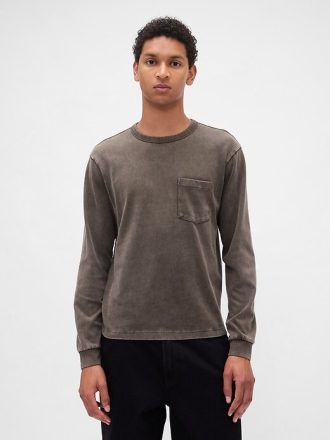 Schweres, entspanntes T-Shirt