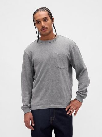 Schweres, entspanntes T-Shirt