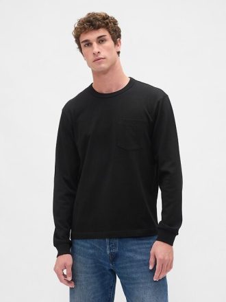Schweres, entspanntes T-Shirt