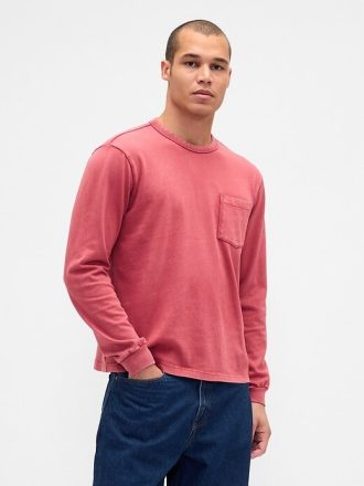 Schweres, entspanntes T-Shirt