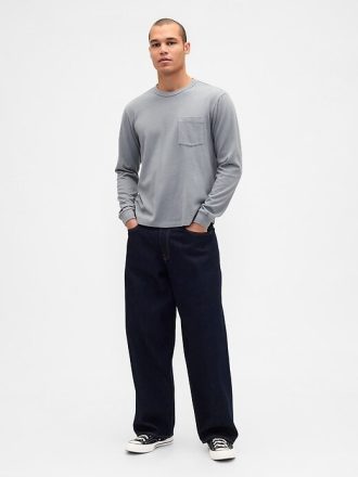 Schweres, entspanntes T-Shirt