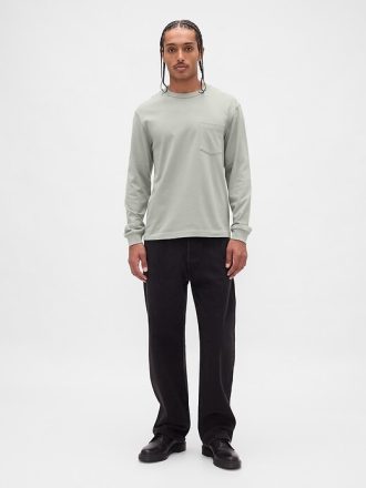 Schweres, entspanntes T-Shirt