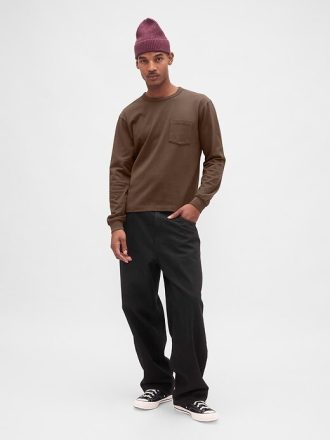 Schweres, entspanntes T-Shirt