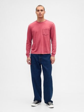 Schweres, entspanntes T-Shirt