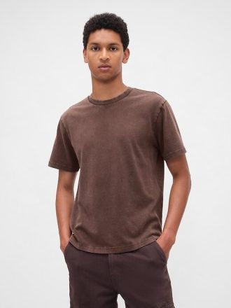 Schweres, entspanntes T-Shirt für Erwachsene