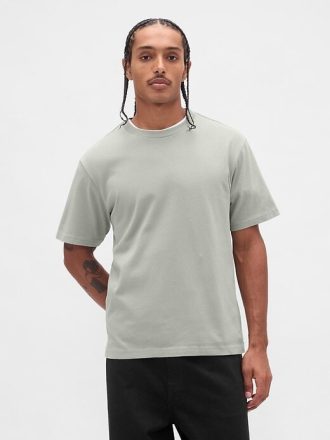 Schweres, entspanntes T-Shirt für Erwachsene