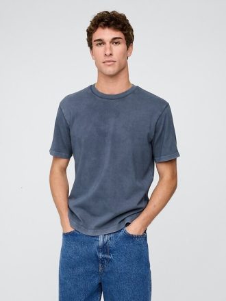 Schweres, entspanntes T-Shirt für Erwachsene