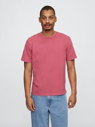 Schweres, entspanntes T-Shirt für Erwachsene