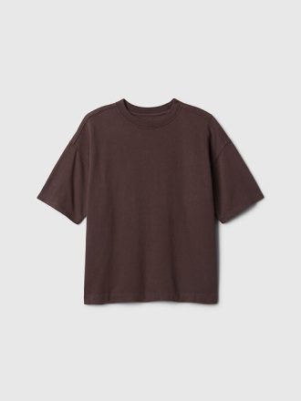 Schweres, entspanntes T-Shirt für Kinder
