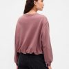 Schweres French-Terry-Sweatshirt mit Bubble-Muster Schweres French-Terry-Sweatshirt mit Bubble-Muster