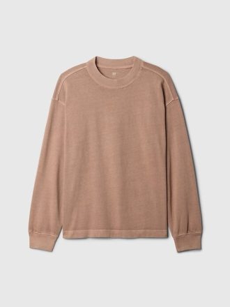 Schweres, gewaschenes T-Shirt für Kinder