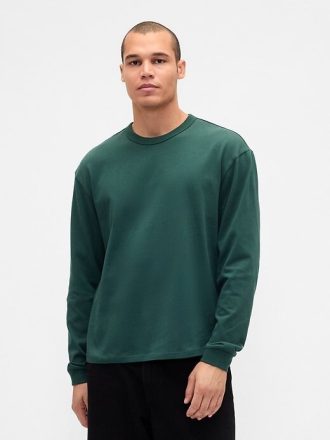 Schweres, kurzes T-Shirt