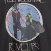 Schweres, kurzes T-Shirt mit Fleetwood Mac-Grafik Schweres, kurzes T-Shirt mit Fleetwood Mac-Grafik