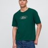 Schweres, kurzes T-Shirt mit Ford-Grafik
