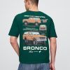 Schweres, kurzes T-Shirt mit Ford-Grafik
