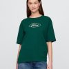 Schweres, kurzes T-Shirt mit Ford-Grafik