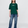 Schweres, kurzes T-Shirt mit Ford-Grafik