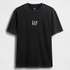 Schweres, legeres Logo-T-Shirt Schweres, legeres Logo-T-Shirt