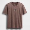 Schweres, legeres Logo-T-Shirt Schweres, legeres Logo-T-Shirt