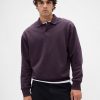 Schweres Oversize-Polo-Sweatshirt Schweres Oversize-Polo-Sweatshirt