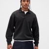 Schweres Oversize-Polo-Sweatshirt Schweres Oversize-Polo-Sweatshirt