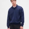 Schweres Oversize-Polo-Sweatshirt Schweres Oversize-Polo-Sweatshirt