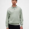 Schweres Oversize-Polo-Sweatshirt Schweres Oversize-Polo-Sweatshirt