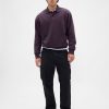Schweres Oversize-Polo-Sweatshirt Schweres Oversize-Polo-Sweatshirt