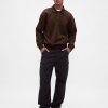 Schweres Oversize-Polo-Sweatshirt Schweres Oversize-Polo-Sweatshirt