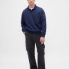 Schweres Oversize-Polo-Sweatshirt Schweres Oversize-Polo-Sweatshirt