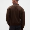 Schweres Oversize-Polo-Sweatshirt Schweres Oversize-Polo-Sweatshirt