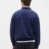 Schweres Oversize-Polo-Sweatshirt Schweres Oversize-Polo-Sweatshirt