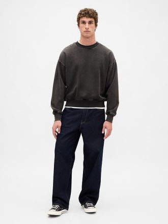 Schweres Oversize-Sweatshirt