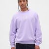 Schweres Oversize-Sweatshirt mit Logo Schweres Oversize-Sweatshirt mit Logo