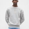 Schweres Oversize-Sweatshirt mit Logo Schweres Oversize-Sweatshirt mit Logo
