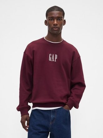 Schweres Oversize-Sweatshirt mit Logo