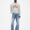 Schweres Oversize-Sweatshirt mit Logo Schweres Oversize-Sweatshirt mit Logo