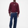 Schweres Oversize-Sweatshirt mit Logo Schweres Oversize-Sweatshirt mit Logo