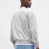 Schweres Oversize-Sweatshirt mit Logo Schweres Oversize-Sweatshirt mit Logo