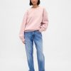 Schweres Oversize-Sweatshirt mit Logo Schweres Oversize-Sweatshirt mit Logo