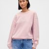 Schweres Oversize-Sweatshirt mit Logo Schweres Oversize-Sweatshirt mit Logo