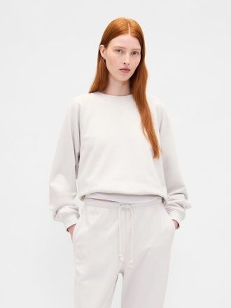 Schweres Raglan-Sweatshirt aus French Terry