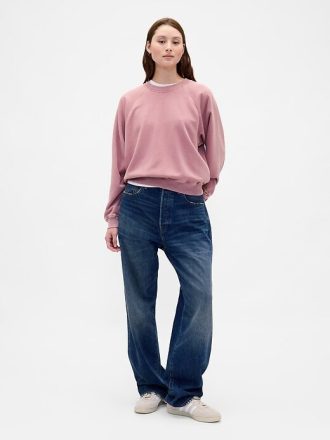 Schweres Raglan-Sweatshirt aus French Terry
