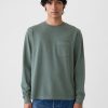 Schweres T-Shirt mit Rundhalsausschnitt Schweres T-Shirt mit Rundhalsausschnitt