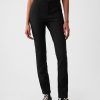 Skinny-Hose mit hohem Bund und Doppelstrick Skinny-Hose mit hohem Bund und Doppelstrick