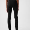 Skinny-Hose mit hohem Bund und Doppelstrick Skinny-Hose mit hohem Bund und Doppelstrick
