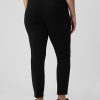 Skinny-Hose mit hohem Bund und Doppelstrick Skinny-Hose mit hohem Bund und Doppelstrick